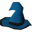 Blue wizard hat (t)