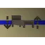 Gilded four-poster (flatpack)