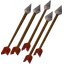 Steel arrow