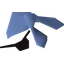 Bandana eyepatch (blue)