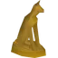 Pottery statuette